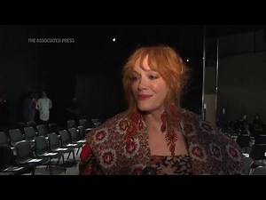 Christina Hendricks and Pamela Anderson among stars at Westwood show