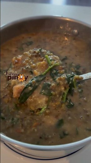 Watch this quick and easy Ginisang Munggo! #lutongpinoy