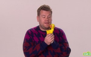 Sesame Street_ Celebs Sing Rubber Duckie Song with Bert and Ernie