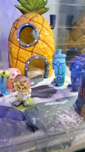 SpongeBob SquarePants Aquarium Decorations! 🍍🍔 | Aquarium Adventure Bolingbrook