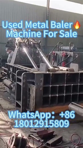 Self-contained power — the used self-contained metal baler!