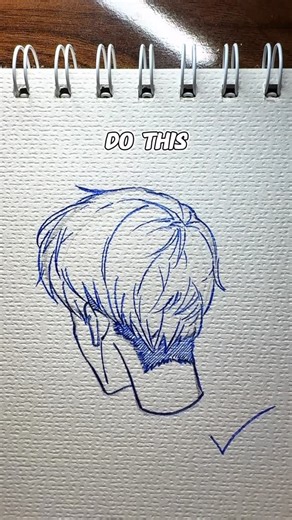 Studioyaart Vasco on Instagram: "✨Back hair drawing tutorial EasyPeasy✨ . . #howtodraw #arttutorial #anatomy #artist #trending #artistoninstagram #viral #fyp"