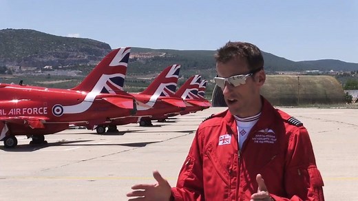 15K views · 98 shares | Wing Commander Martin Higgins, Officer Commanding, Royal Air Force Aerobatic Team, spoke this afternoon about how the teamwork and preparation of winter training converts into a high-tempo display season. | RAF Red Arrows | Facebook