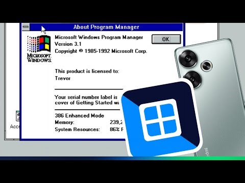Emulate Windows 3.1 on Android phones with Vectras VM