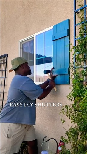 Cheap DIY Window Shutters | Instant Curb Appeal