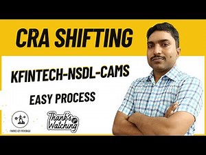 NPS CRA Shifting Process। Shifting का आसान तरीका। KFintech to NSDL ।