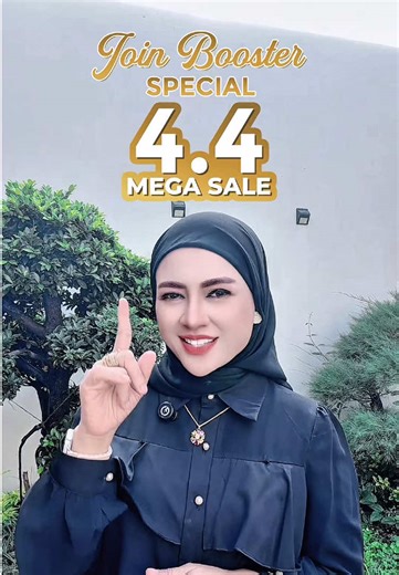 Join Booster & Penyelarasan Spesial Spesial 4.4 Mega Sale✨ Sayang-sayangku, jangan lupa ya nanti malam pukul 19.30 WIB (jam set 8 malam), Kanjeng Ratu Aura akan hadir dengan sesi booster spesial 4.4 Mega Sale. 💖 Yang perlu disiapkan saat booster: 1. Air dalam baskom 2. Air di gelas atau 1 botol air mineral 3. Garam sebanyak 3 sendok makan 4. Gula pasir sebanyak 3 sendok makan Yuk, Jangan lupa ya sayangku malam ini, Jangan sampai kelewatan ya! #kanjengratuaura #kanjengratuaurastore #booster #liv