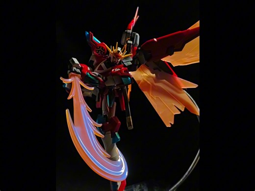 素组党的福音！只素组就超级上镜的神机 hgbf神燃焰高达