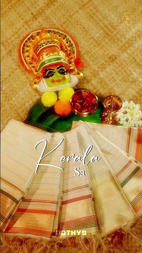 Kerala Saree Collection made for timeless moments. 🌿🤍