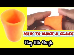 How to make glass with clay | Glass Making | Clay Videos