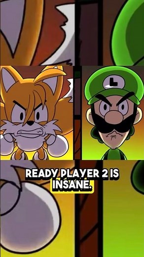Ready Player Two Is INSANE🔥 #sonicthehedgehog #sonic #mario #mashed #readyplayertwo #marioandsonic
