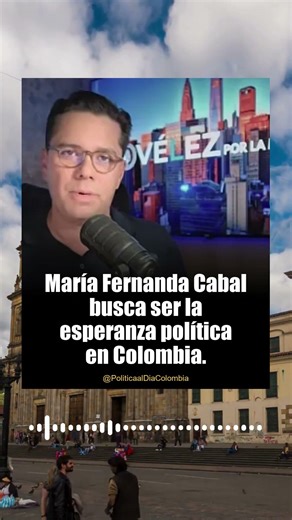 María Fernanda Cabal launches her own political movement #Colombia