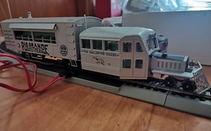 ON30滴火车模型跑车视频~dccsound数码音效滴galloping goose鹅鹅鹅~railbus客货合一的铁路巴士哟~鐵道鉄路轨道交通火车模型~