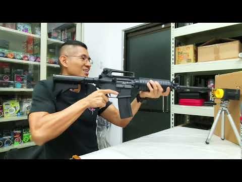 Testing the Golden Eagle M4A1 Airsoft Gas Blowback Rifle