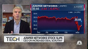 Watch CNBC's full interview with Juniper CEO Rami Rahim