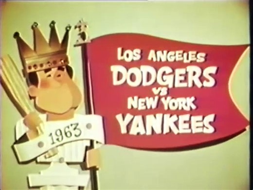MLB 1963 World Series - Los Angeles Dodgers vs New York Yankees