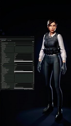 Character customization showcase #unrealengine