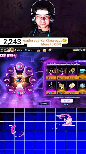 Lucky Wheel Event - 99 Diamonds Trick | Lucky