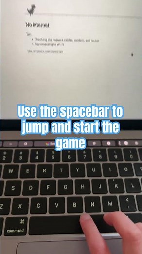 how to play chrome dinosaur game