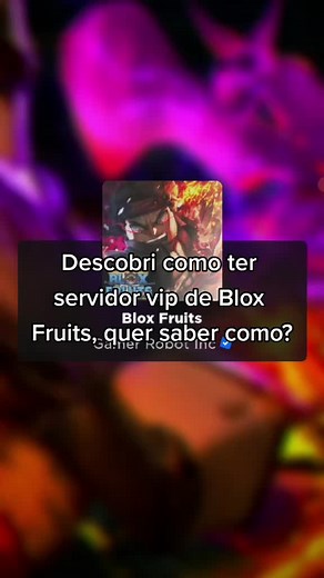 tutorial de como ter servidor vip de blox fruita, blox fruits private server #bloxfruits #bloxfruitsprivateserver #bloxfruitsroblox