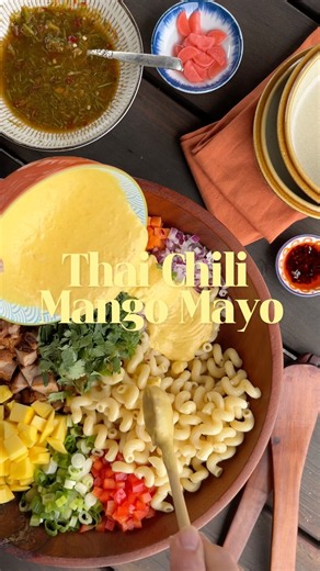 Thai Chili Mango Mayo | Sweet and Spicy Sauce That Goes With EVERYTHING! #everydaythai