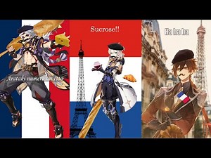 Genshin impact french meme Tiktok Compilation