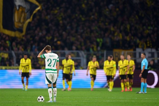 The familiar Celtic failings difficult to watch as Dortmund dish out brutal Champions League lesson
