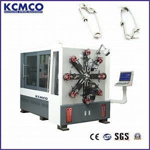 [Hot Item] 4.5mm 12 Axis Camless CNC Versatile Spring Rotating Forming Machine&Extension/Flat Wire Spring/Scroll/Spring Making Machine