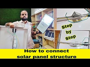 Solar Panel Mounting Structure Installation | Easy Guide #SolarInstallation #ShagSunSolar