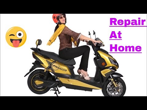 HOW TO REPAIR AN ELECTRIC SCOOTER, Electric Scooter Repair Guide, Okinawa Electric Scooter Repair.