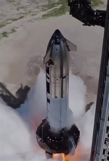 STATIC FIRE! Starship S37 On SpaceX Starbase Pad 1 | Drone Cam