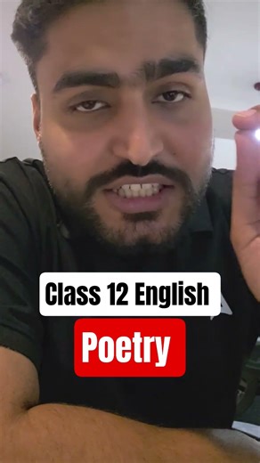 Complete Class 12 English Poetry in 1 Video 🔥