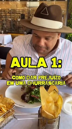Gui Barbosa Vaipraondemoc on Instagram: "AULA 1: Como dar prejuízo em uma churrascaria! 📍Me siga para mais dicas de como se comportar em um restaurante sendo Pobre😉"