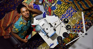 Young Black designer dresses Colombian vice-president in 'resistance' fashion