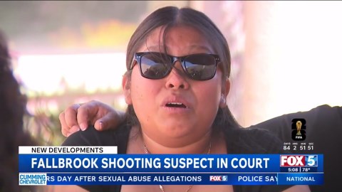 Fallbrook shooting suspect in court