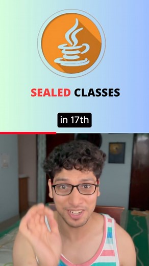Sunchit Dudeja on Instagram: "Sealed classes in Java 🦭Impress the interviewer! 💥Key Pointers! Lesser known facts! - Introduction in Java 17: Sealed classes were added in Java 17, allowing developers to control inheritance more strictly. - Use of sealed Keyword: A class or interface is declared as sealed using the sealed keyword. - permits Clause: The permits clause specifies the permitted subclasses that can extend or implement the sealed class or interface. - Subclasses Must Be in the Same Mo