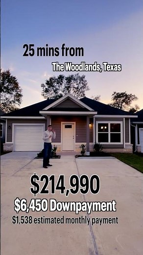 Tiny New Construction Home 🤯🏡 Near Conroe, Willis & The Woodlands #conroe #willis #house
