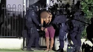 WATCH: Moment specialist cops end 10hr siege with machete man