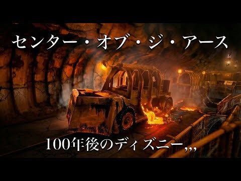 【100年後の世界】センター・オブ・ジ・アースを探索した時の映像（ディズニーシー）