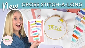 Interested in cross stitch? 🥰 Learn a new craft and relax at home as you join the NEW stitch-a-long project, Positivity Lifts! 🎉 Our award-winning cross stitch kits and supportive community will help free your creativity, make like-minded friends and be part of something special! Pre-order the latest stitch-a-long today! 💚 Tap: https://tinyurl.com/positivity-lifts-sal | Caterpillar Cross Stitch