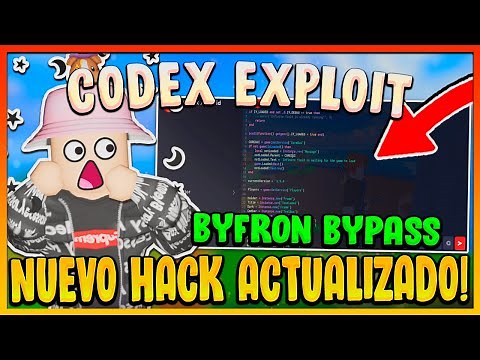 [NUEVO] HACK / EXPLOIT PARA ROBLOX | CODEX | BYFRON BYPASS | INDETECTABLE PARA PC Y CELULAR