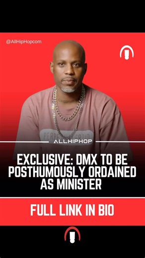 ❗️Full Link In Bio❗️@DMX will be posthumously ordained as a minister at the Foster Memorial A.M.E. Zion Church in Tarrytown in a ceremony that honors his deep spiritual influence and lifelong connection to faith. ✍🏽 @grouchygreg | Allhiphop Renaissance