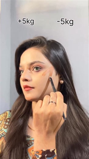 Mahak on Instagram: "Face sculpting ✨ . . . . . . . . . ( face sculpting, how to sculpt face through makeup, non surgery face sculpting hack, hacks, makeup hacks, contouring, concealer placement, blush technique) . . . . . . . #makeuphacks #hack #conturing #makeup #foryou #explorepage✨ #fyp #viralreels #fypシ #viralvideos #reels #instagood #fypppppppppppppppppppppppppppppppppppppppppppppppppppppppppppppppppppppp"