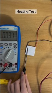 TEC1-12703 Peltier Module Testing #arduino #diy #polrengineering #technology #cool