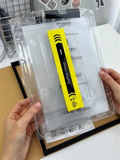 Bubble-Free Tempered Glass Protection for iPad