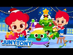 Christmas Carol With JunyTony 🎄 | +More Kids Holiday Songs | JunyTony