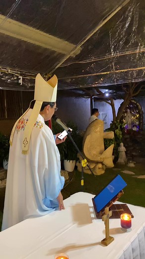 VIVA MARIA! | WATCH: In the embrace of Bishop Lito's voice, 'Hail Mary, Gentle Woman' unfolds as a heartfelt tribute during the Feast of Our Lady of Lourdes honoring the Blessed Virgin Mary. | Bishop Julito Cortes - Diocese of Dumaguete