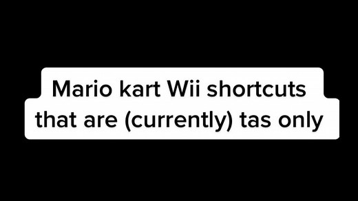 Mario Kart Wii Tasbot Speedrun and Shortcut TAS | Gaming