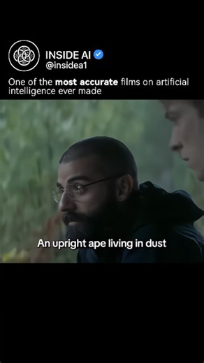 Inside Ai on Instagram: "One of the most accurate films on artificial intelligence ever made Ex Machina doesn’t show AI as loud robots or instant takeovers. Instead, it explores intelligence as something quiet, observant, and inevitable. The film suggests that once machines truly understand us, they may view humanity the same way we view ancient fossils — primitive, temporary, and already outdated. Media: Ex Machina Follow @InsideA1 for stories where technology feels uncomfortably real. #insidea