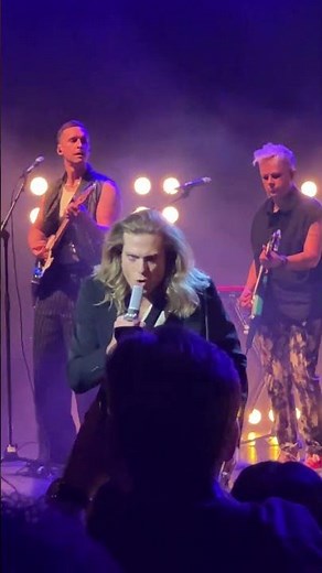 Sam Reid performs at “The Vampire Lestat Live in Concert” event in New York City